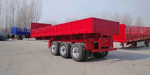 8-13 Meters High And Low Slab Semi-trailer