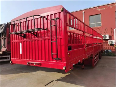 China Capacity Fence Cargo Trailer