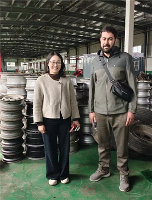 Afghan Customers Visit Our Company For Exploring Cooperation For Used Tires